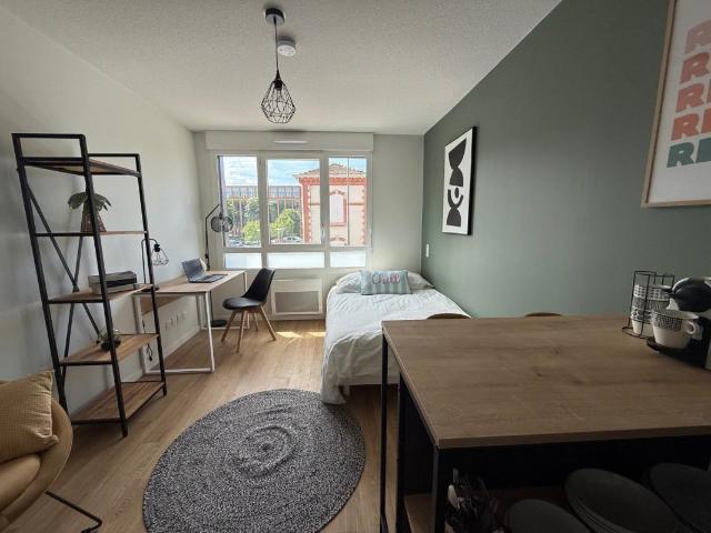 Studio meublé 21 m²