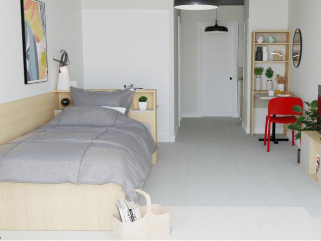 Studio meublé 21 m²
