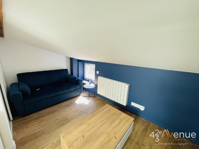 Studio meublé 21 m²