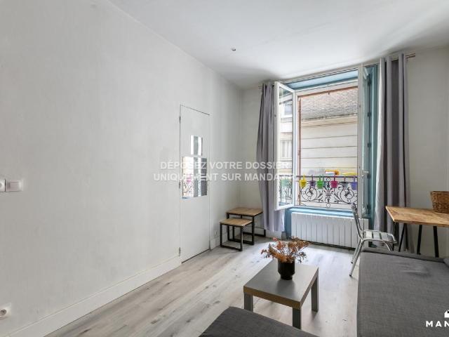 Studio meublé 21 m²