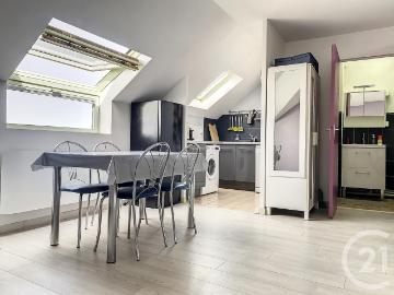 Studio meublé 21 m²