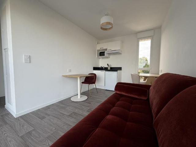 Studio meublé 22 m²