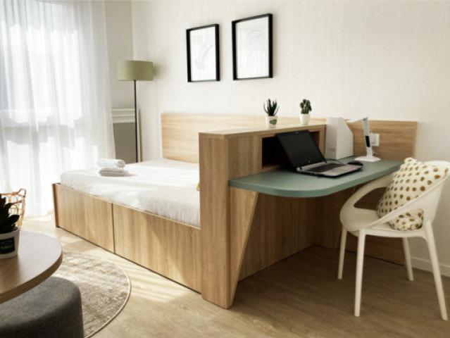 Studio meublé 23 m²