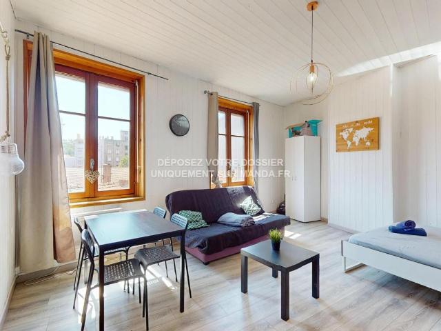 Studio meublé 34 m²