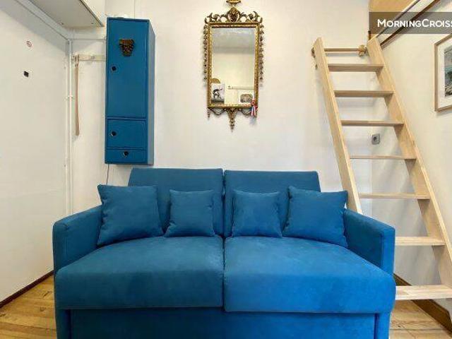 Studio mezzanine au coeur du Marais
