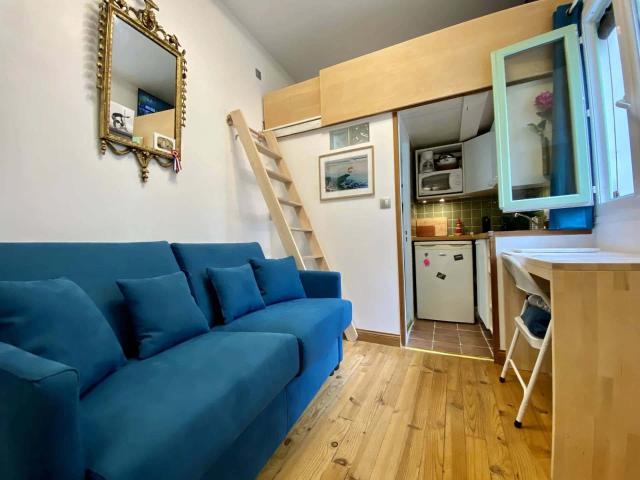 STUDIO MEZZANINE EN PLEIN COEUR DU MARAIS