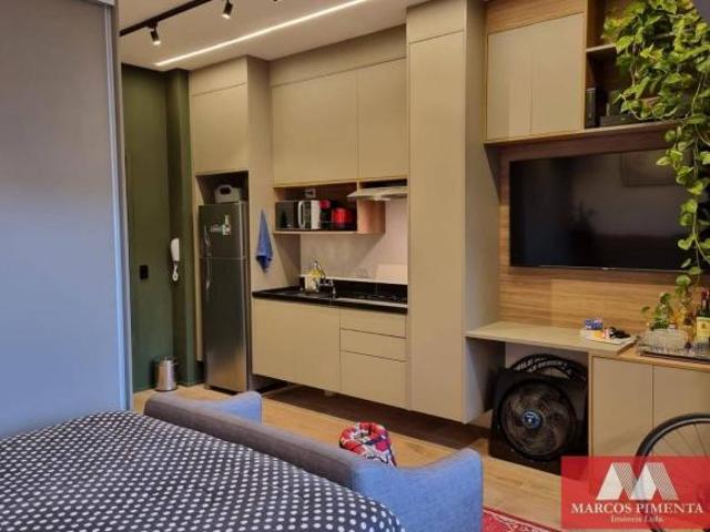 STUDIO NOVO MOBILIADO NOS JARDINS, 1 VAGA DE GARAGEM!