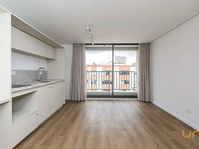 Stúdio no Centro Cívico de 30.56 m² com 1 quarto