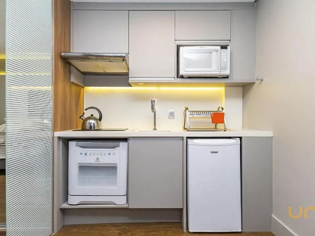 Stúdio no Água Verde de 50.62 m² com 1 quarto