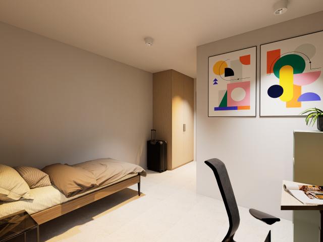 Studio Studio Surface Area: 18m2 Available from: 2026 11 01