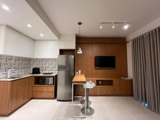 Studio para venda e aluguel em Jardim Tarraf Ii de 34.00m² com 1 Quarto, 1 Suite e 1 Garagem