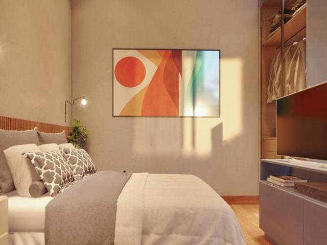 Studio para venda em Novo Mundo de 28.00m² com 1 Quarto
