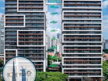 Studio para Venda em São Paulo, Brooklin Paulista, 1 dormitório, 1 banheiro, 1 vaga