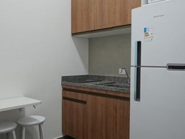 Studio para alugar com 18m², 1 quarto e sem vaga