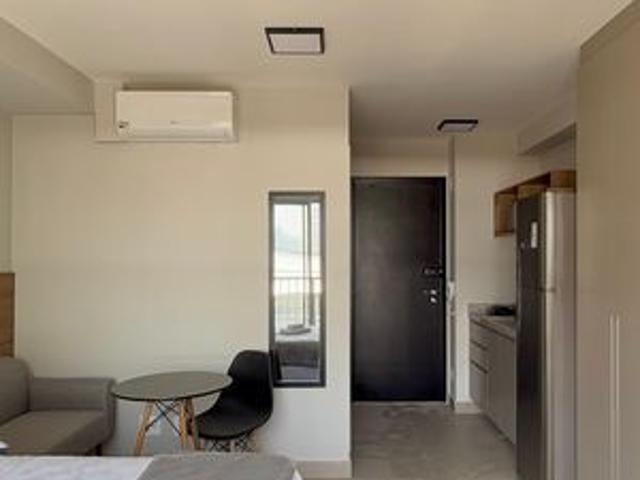 Studio para alugar com 24m², 1 quarto e sem vaga
