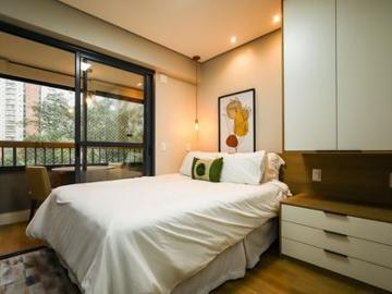 Studio para alugar com 25m², 1 quarto e sem vaga