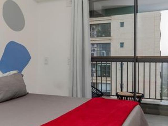 Studio para alugar com 25m², 1 quarto e sem vaga