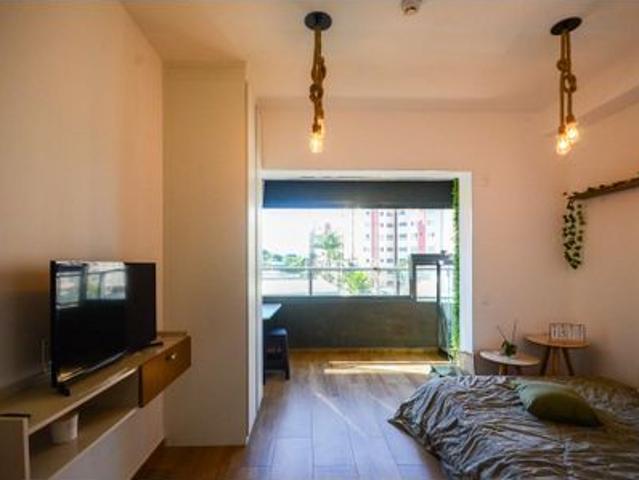 Studio para alugar com 26m², 1 quarto e sem vaga