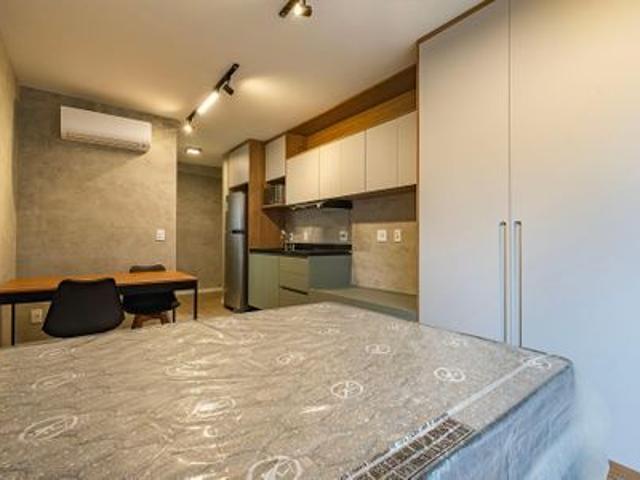Studio para alugar com 28m², 1 quarto e sem vaga