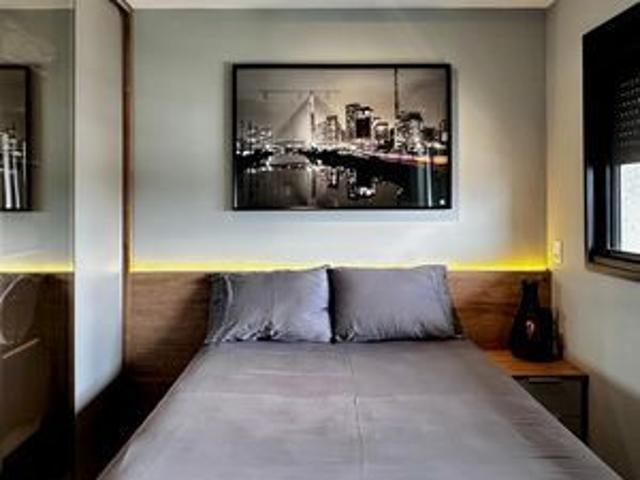 Studio para alugar com 29m², 1 quarto e 1 vaga