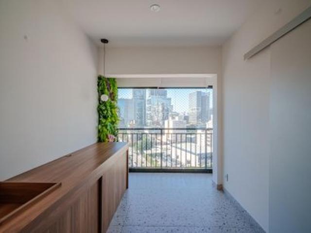 Studio para alugar com 34m², 1 quarto e 1 vaga