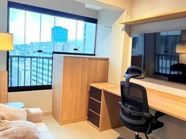 Studio para alugar com 31m², 1 quarto e sem vaga