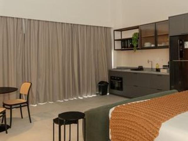 Studio para alugar com 43m², 1 quarto e sem vaga