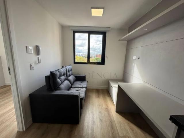 Studio semimobiliado com 1 quarto para locação, 23,10 m2, prado velho, curitiba pr