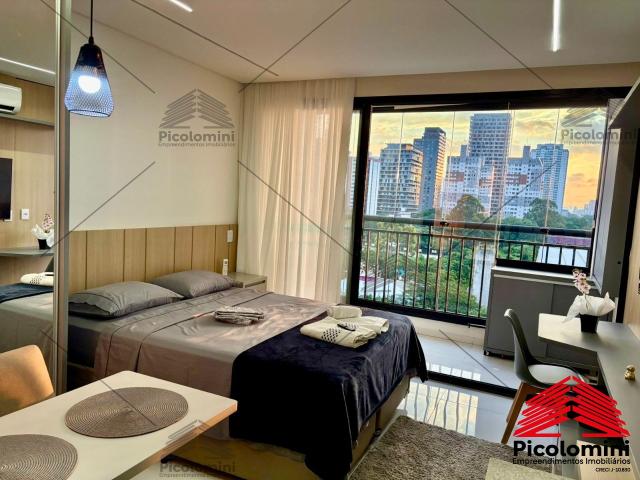 Studio para locação, 30 m², Tatuapé, ao lado do metro carrão, Mobiliado, andar alto,sacada envidraçada