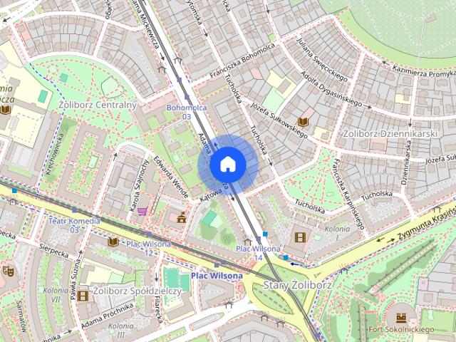Studio przy metrze Plac Wilsona | Żoliborz | bez prowizji