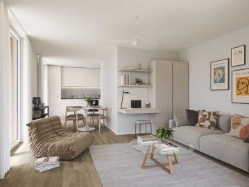 Studio récent lot R2_D_1.2 à Cour de Gare disponible dès le 15 juillet Comptoir Immobilier