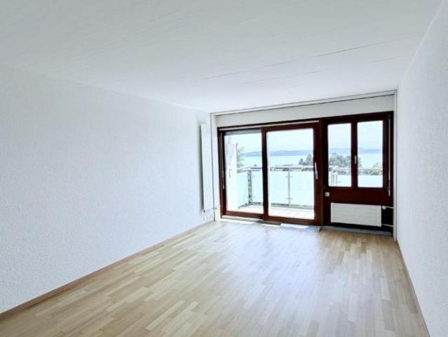 Studio rénové avec encadrement et vue sur le lac au 4ème étage