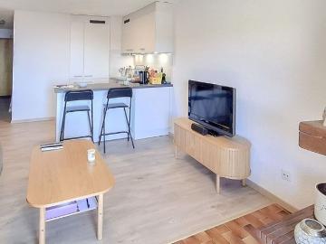 Studio with alcove & stunning view of the Alps Renovated in 2024