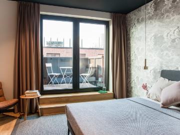 Studio with Balcony in Hamburg HafenCity