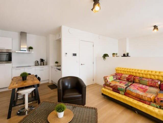 Studio with sleeping area at Tour & Taxis