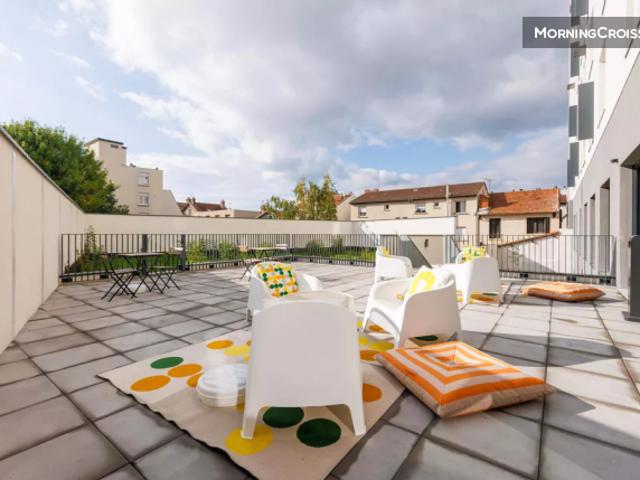 Studio T1 meublé avec vue dégagée