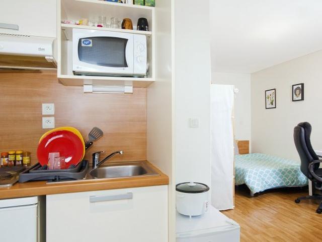 Studio tout équipé en résidence