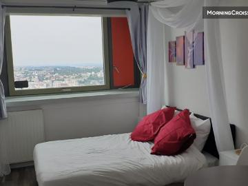 Studio tout équipé superbe vue