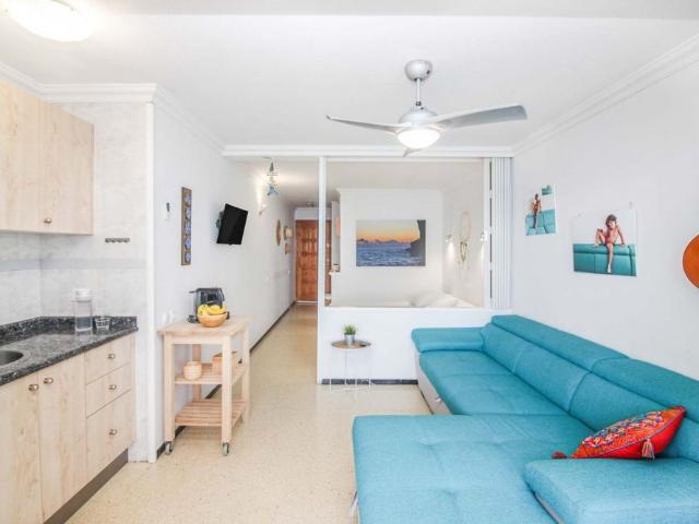Studio to rent in Don Paco, Patalavaca, Gran Canaria, seafront with sea view