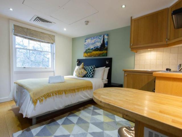 Studio to rent on Cartwright Gardens, London