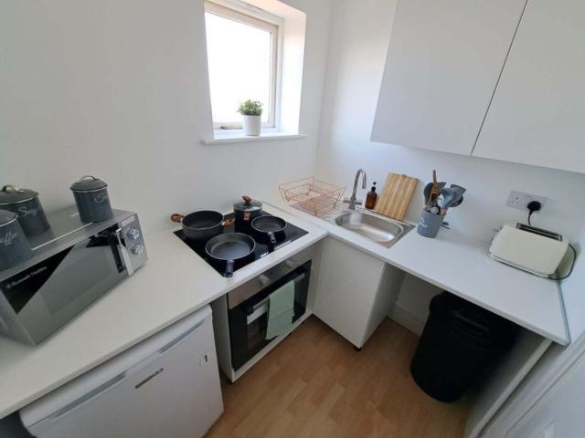 Studio to rent on Fishguard Way, London