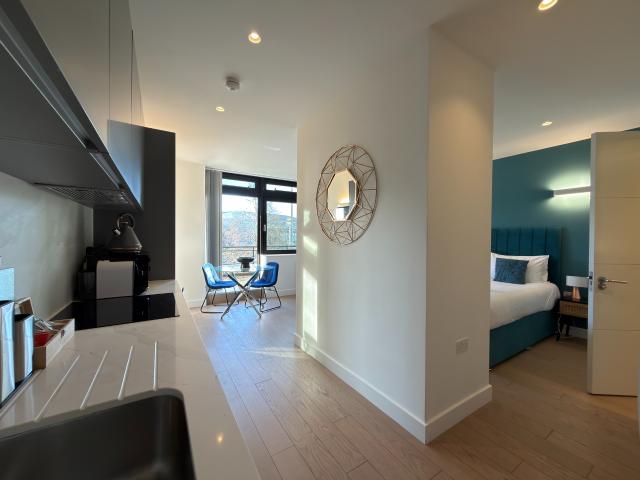 Studio to rent on Harlequin Avenue, London