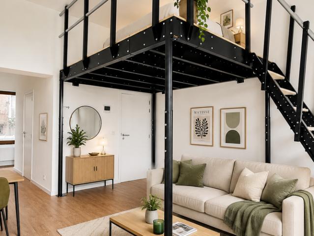 Studio te huur in Brussel voor € 890 met 1 slaapkamer
