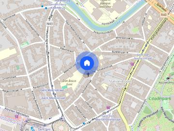 Studio te huur in Gent