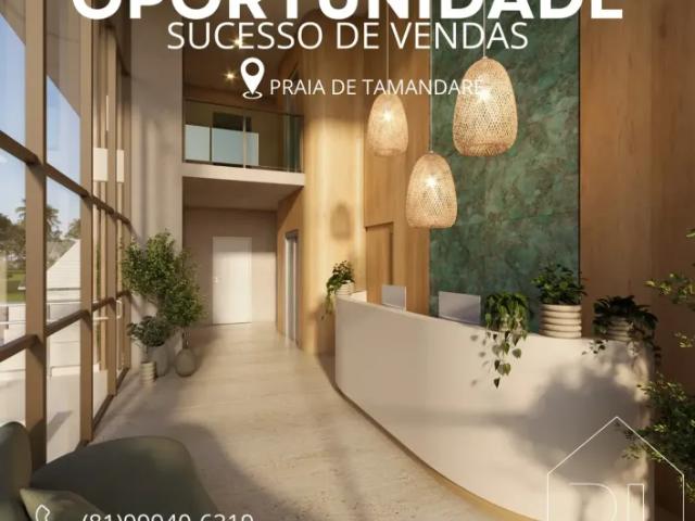 Studio à venda em Tamandaré | Rooftop com vista para o mar