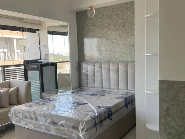 STUDIO VENDA/LOCAÇÃO NOVO TODO MOBILIADO E EQUIPADO, A 10M DO METRÔ BROOKL