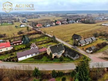 Wolnostojący dom 120 m2 z dużą działką i garażem