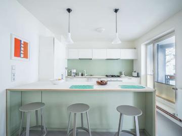 Stunning 4 Room Family Apartment with Balcony, Office & Parking, Berlin Amsterdam Apartments for Rent