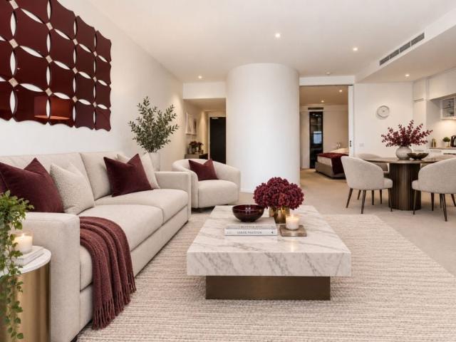 Stunning 57th Floor One Bedroom Apartment with Sweeping Views
