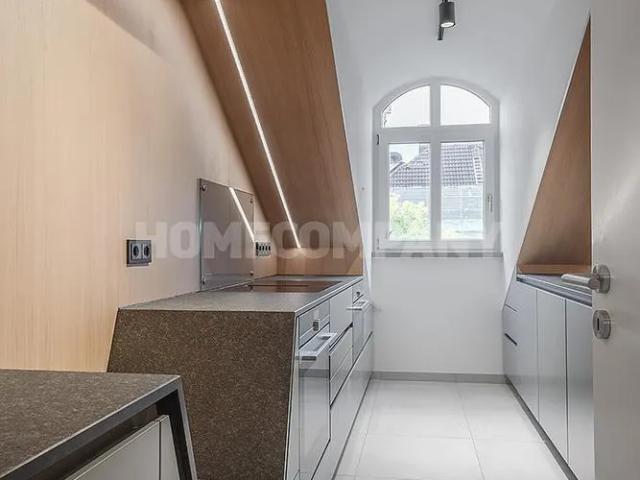Stunning 3 room apartment with loggia in Neuhausen, partly furnished